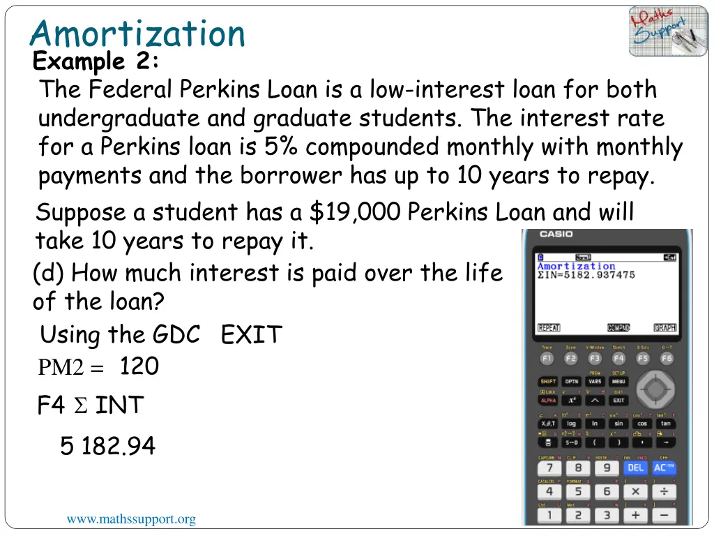 amortization example 2 13