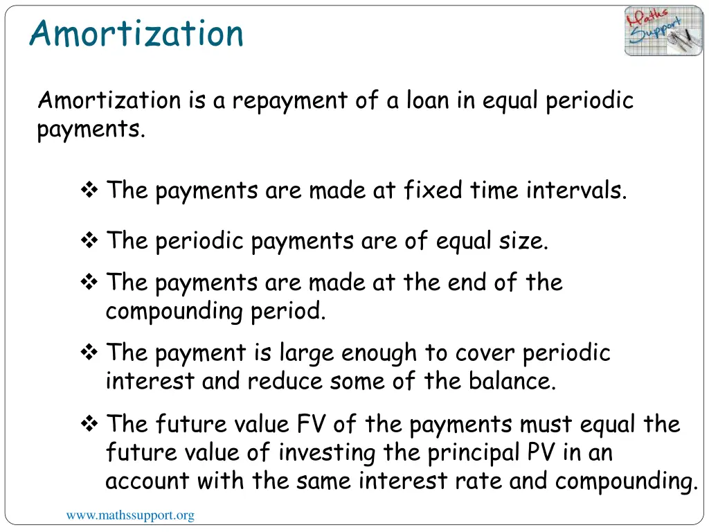 amortization