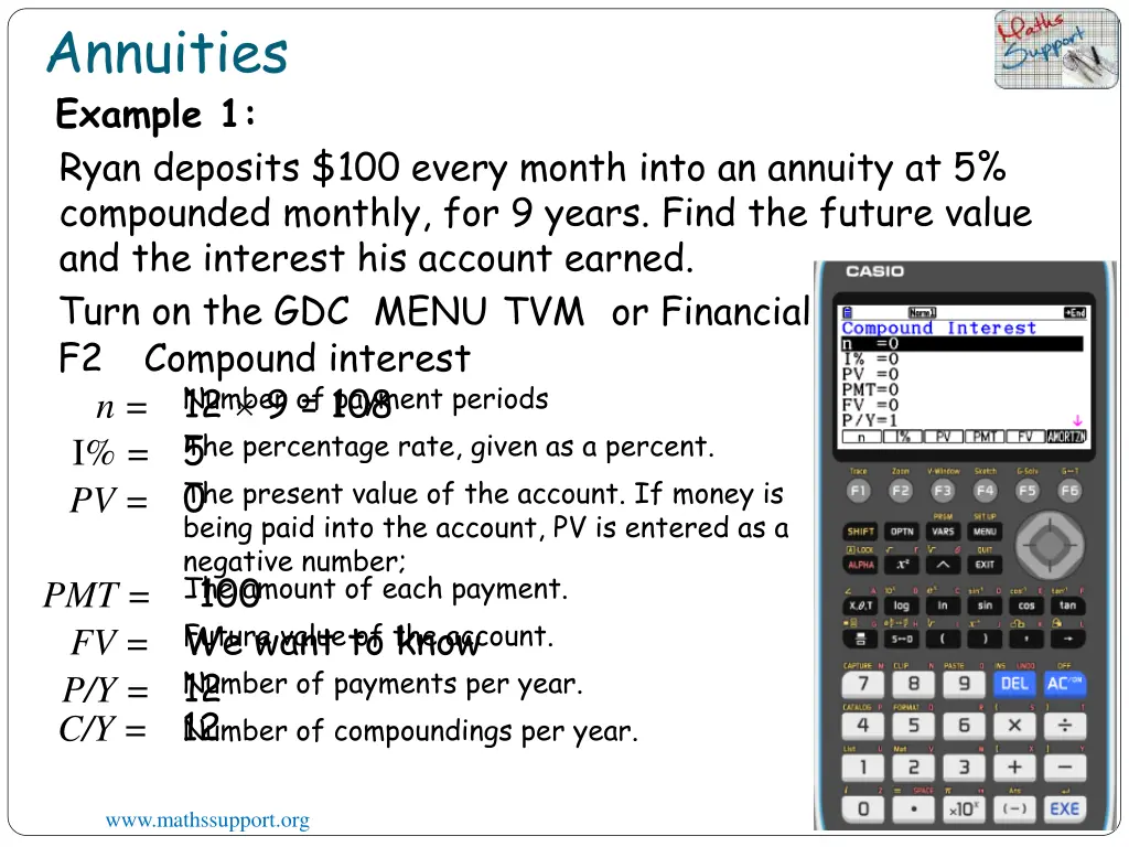 annuities example 1 ryan deposits 100 every month 2