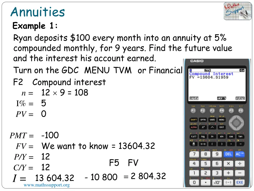 annuities example 1 ryan deposits 100 every month 4