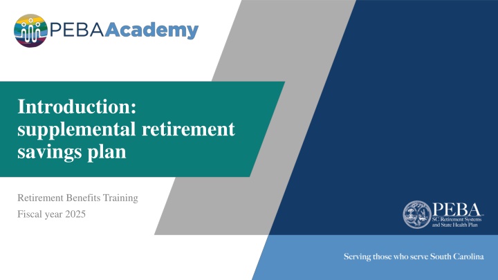 introduction supplemental retirement savings plan