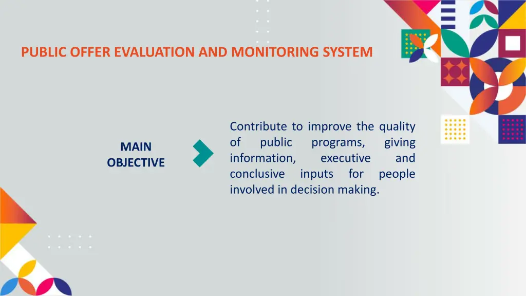 public offer evaluation and monitoring system