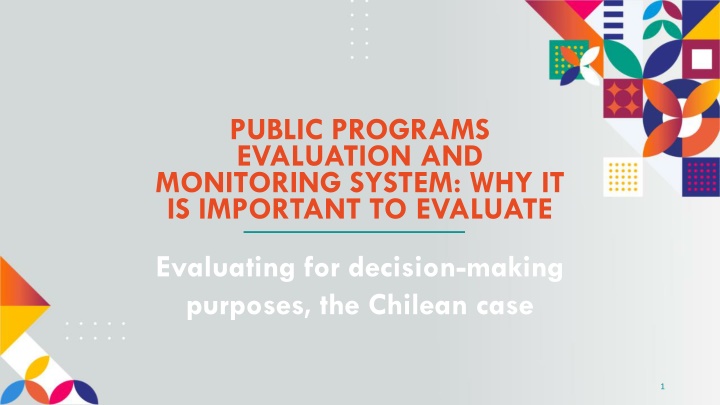 public programs evaluation and monitoring system