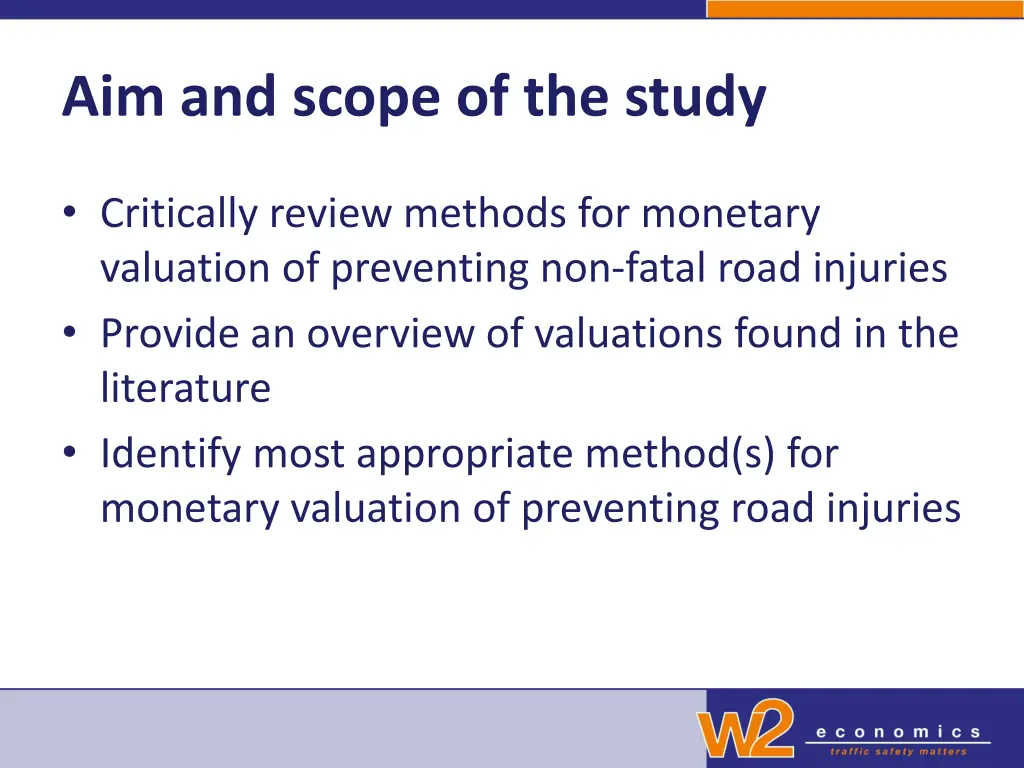 aim and scope of the study