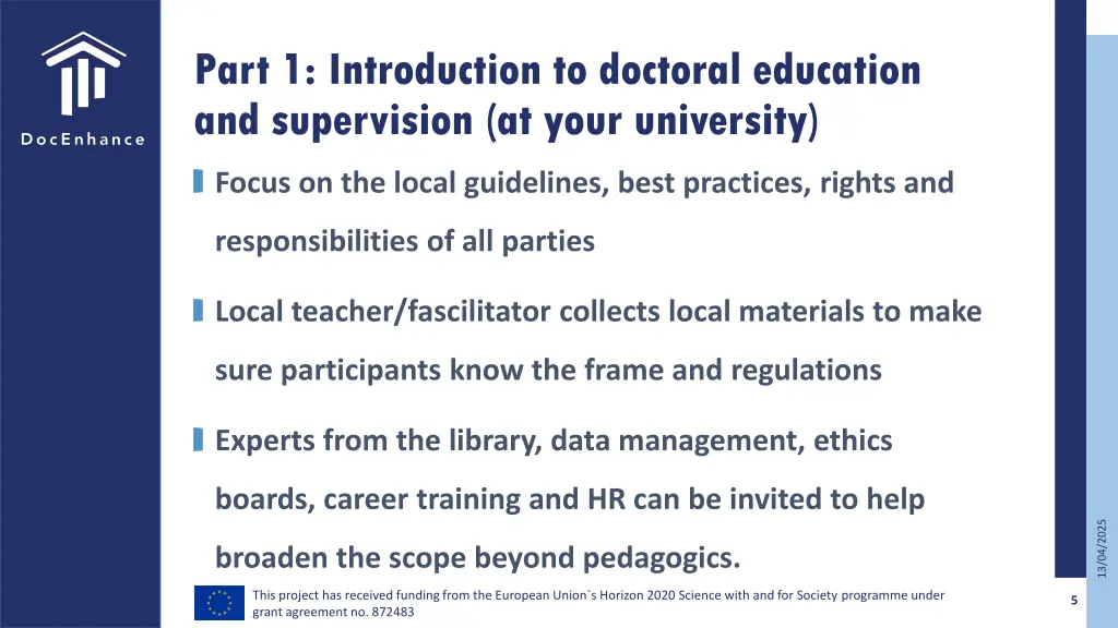 part 1 introduction to doctoral education