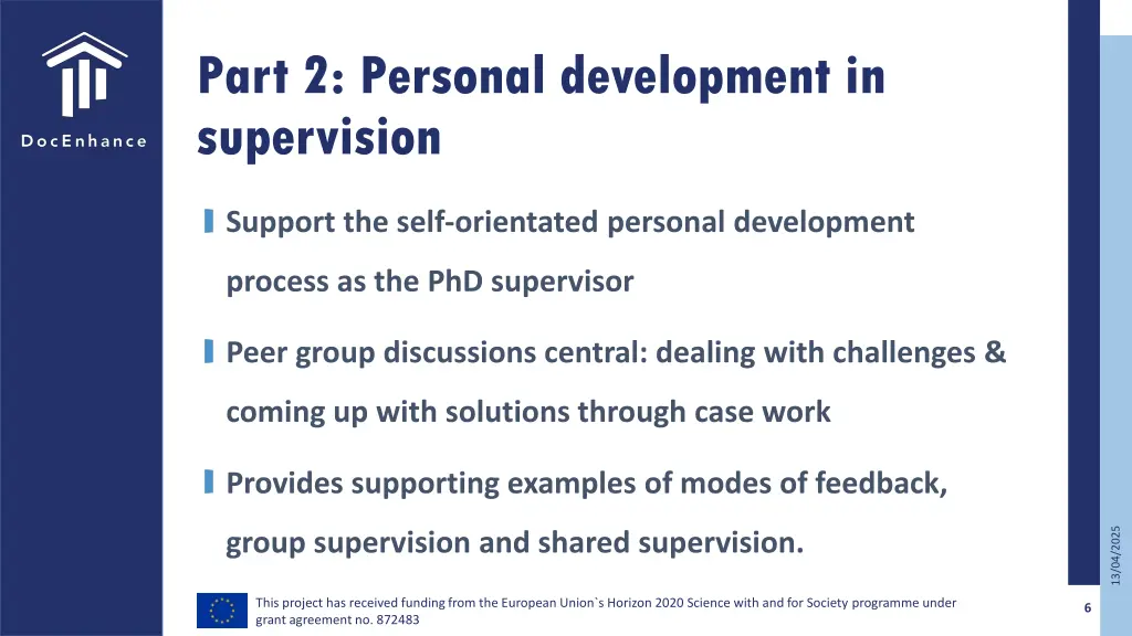 part 2 personal development in supervision