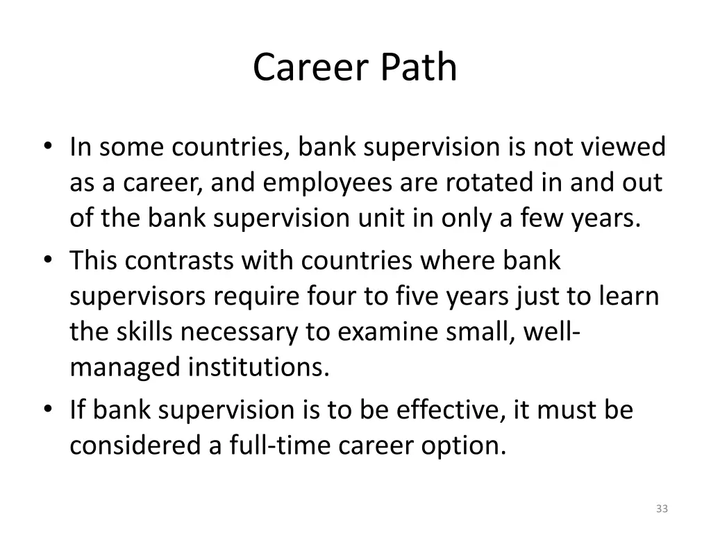 career path