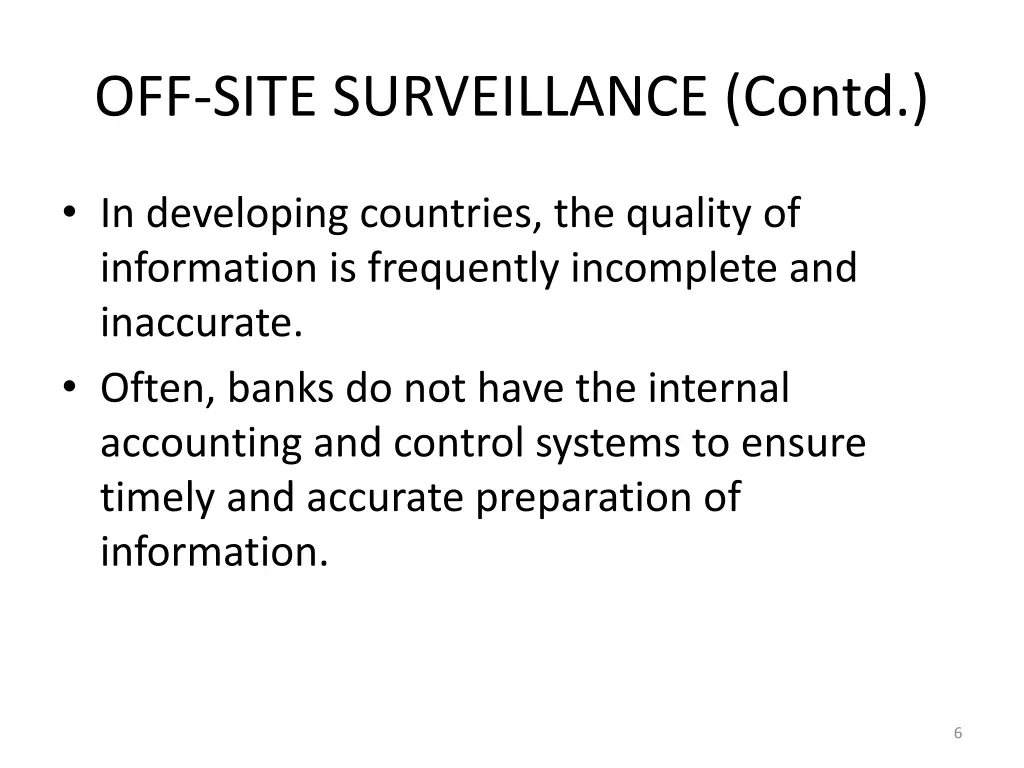 off site surveillance contd 1