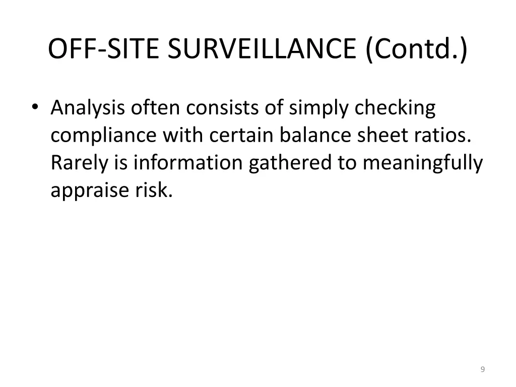 off site surveillance contd 4