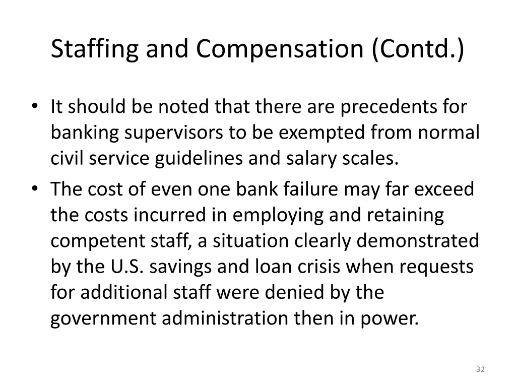 staffing and compensation contd 3