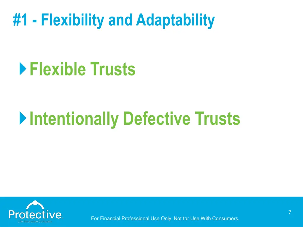1 flexibility and adaptability