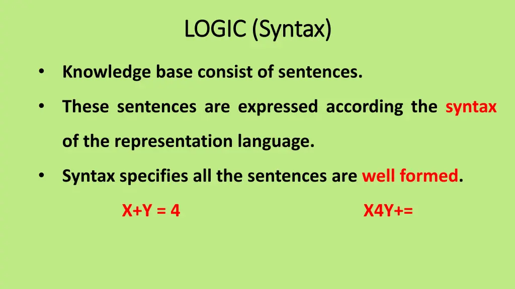 logic syntax logic syntax