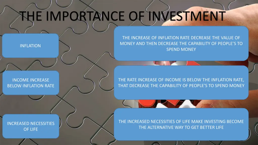the importance of investment 1