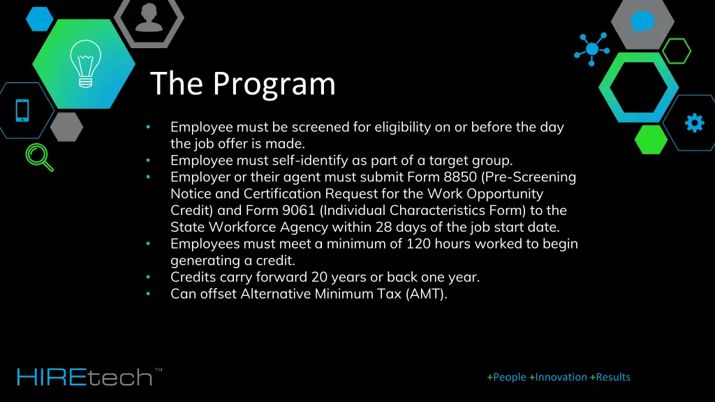 the program
