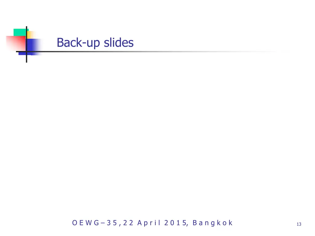back up slides