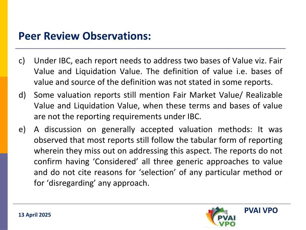 peer review observations 2