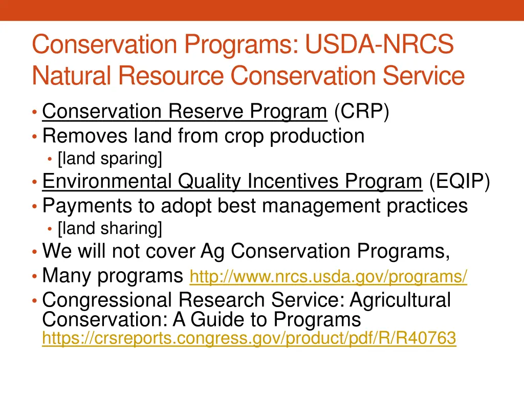 conservation programs usda nrcs natural resource