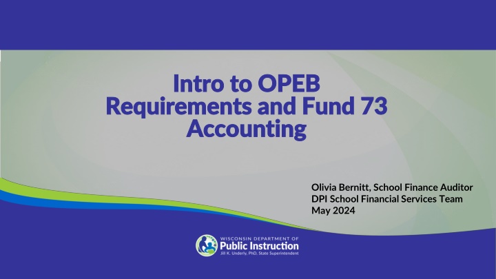 intro to opeb intro to opeb requirements and fund