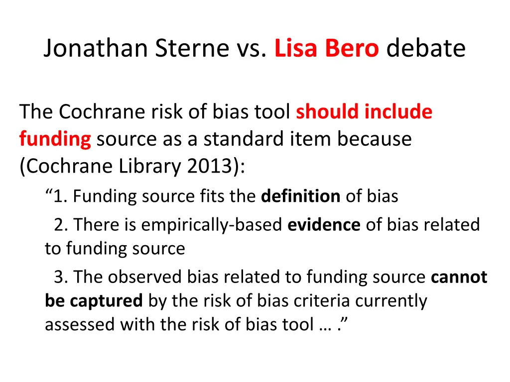 jonathan sterne vs lisa bero debate 1