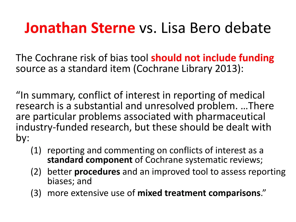 jonathan sterne vs lisa bero debate