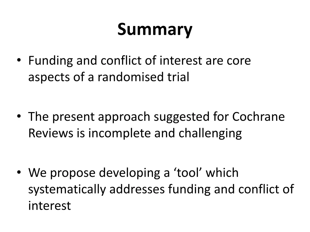 summary
