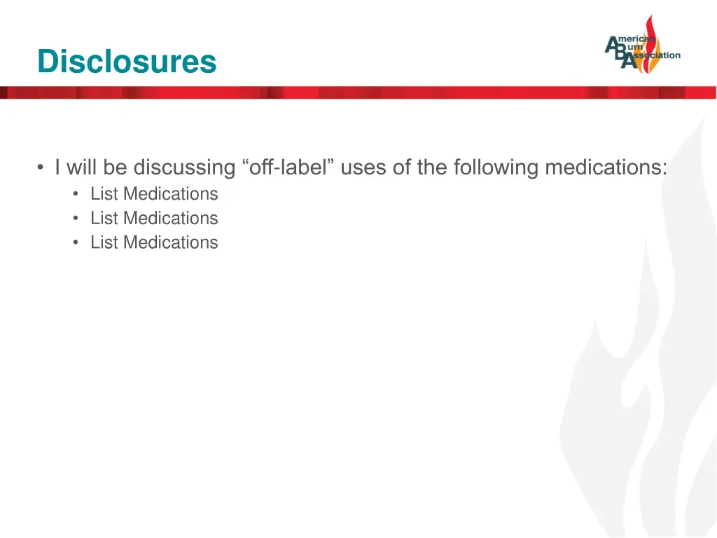 disclosures 1
