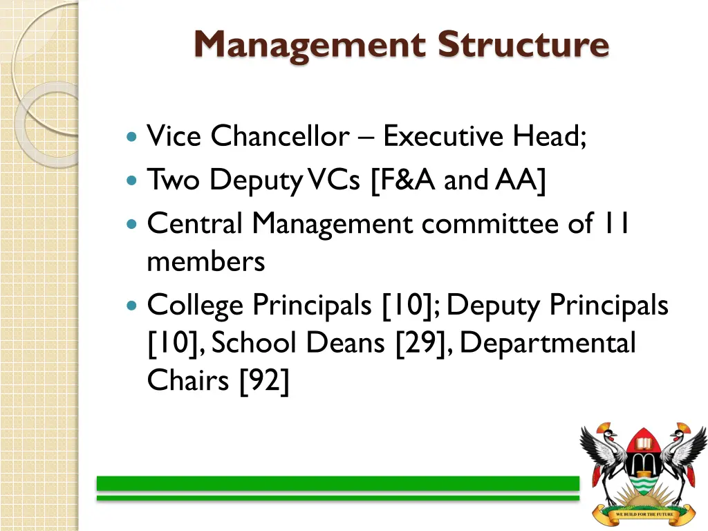 management structure