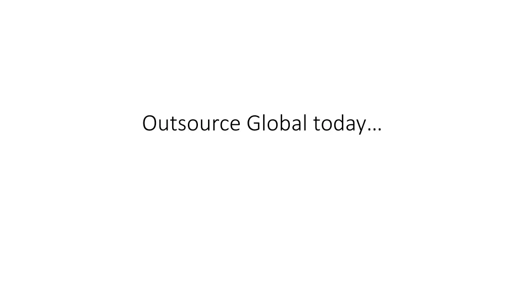 outsource global today