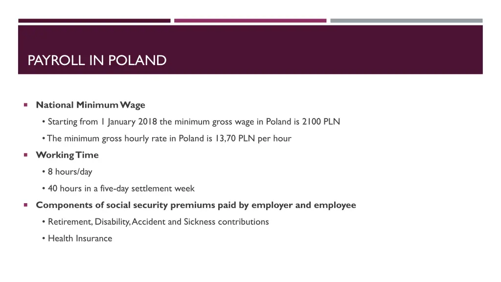 payroll in poland