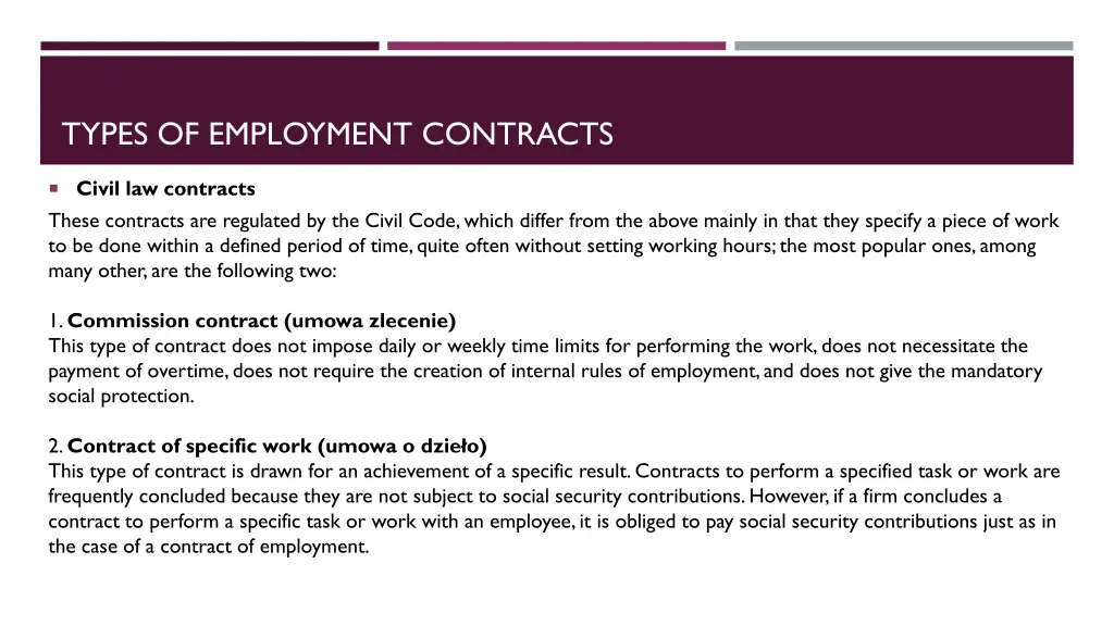 types of employment contracts 1