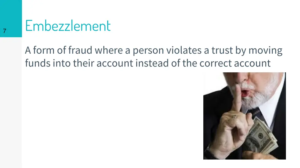 embezzlement
