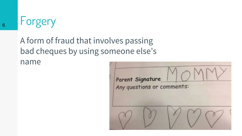 forgery