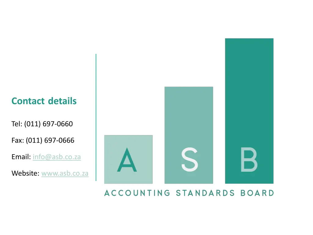 contact details