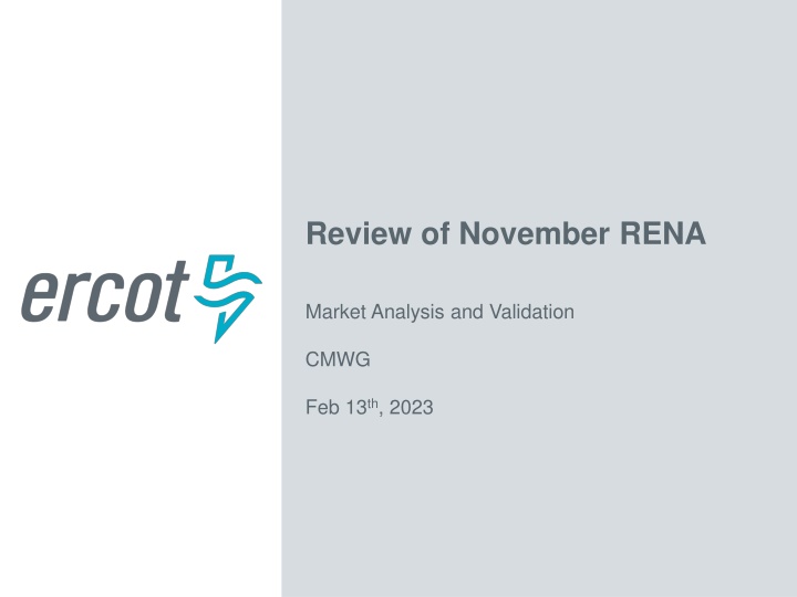 review of november rena
