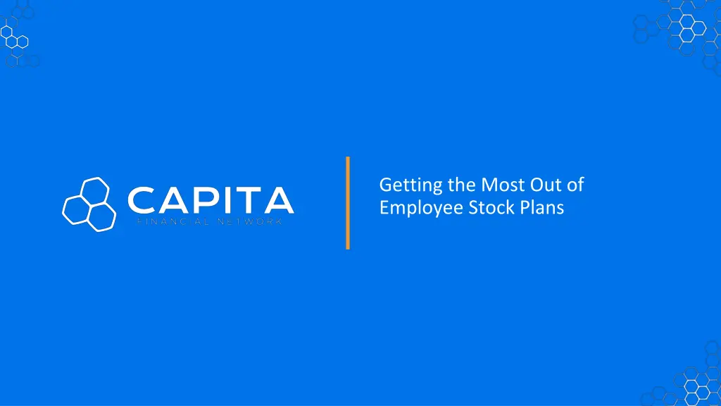 getting the most out of employee stock plans
