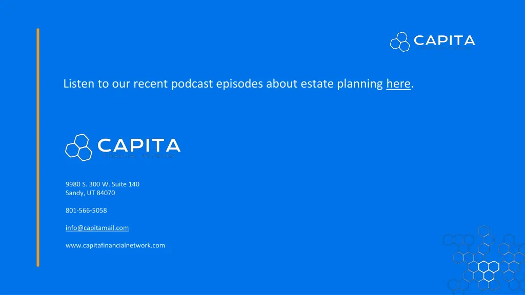 listen to our recent podcast episodes about
