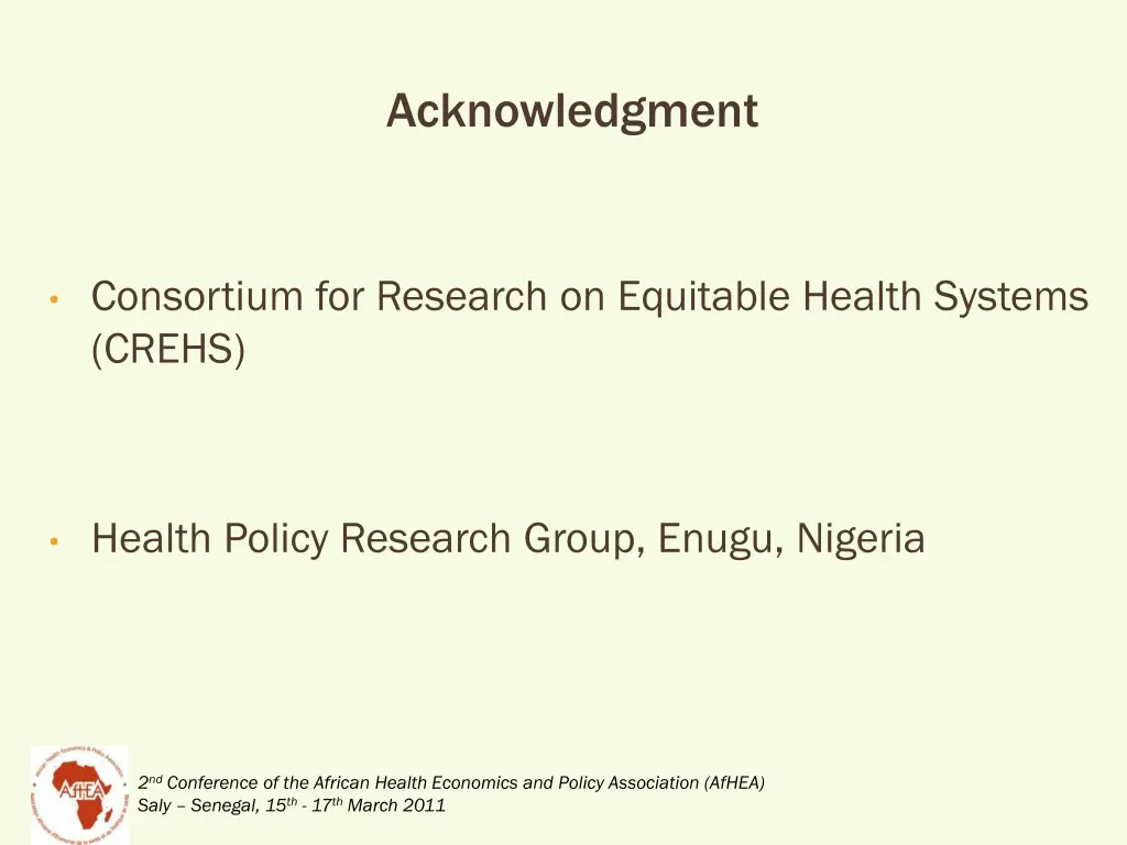 acknowledgment