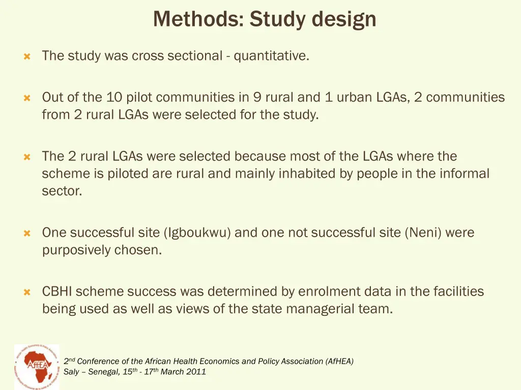 methods study design