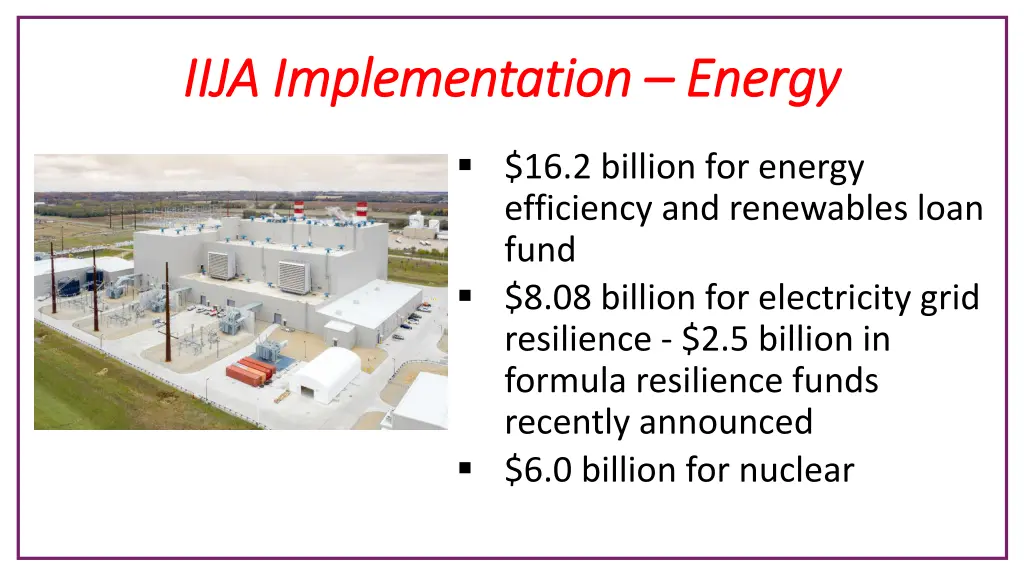 iija implementation iija implementation energy