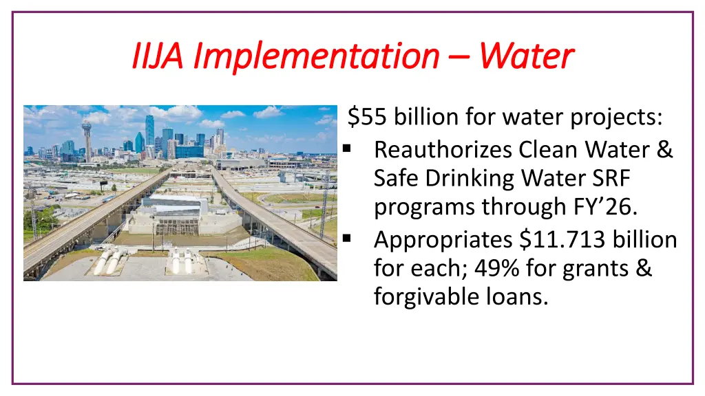 iija implementation iija implementation water