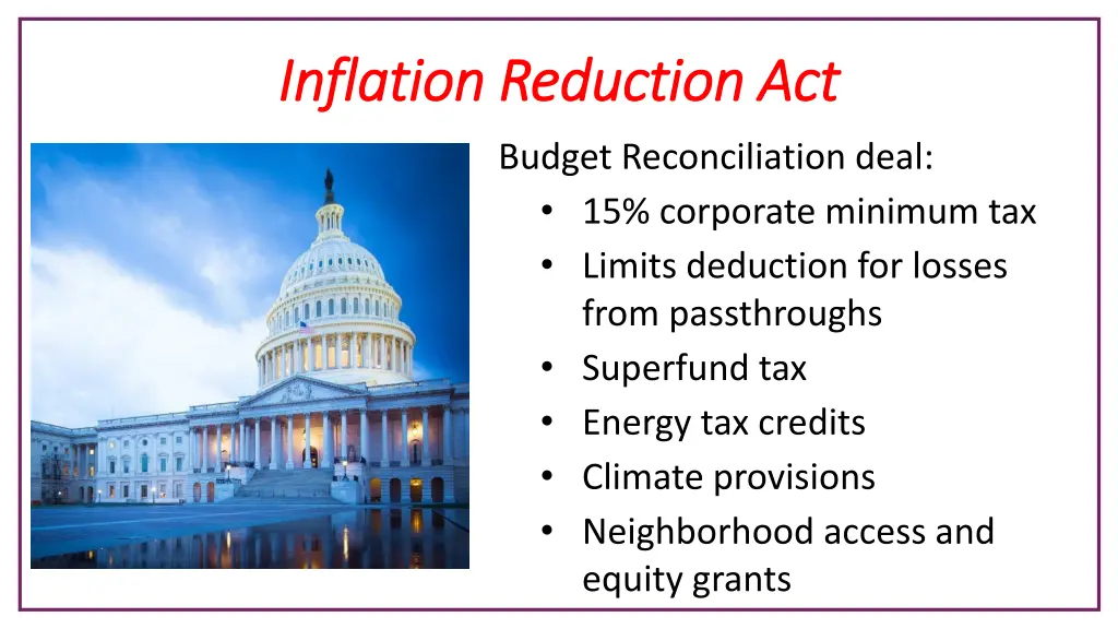 inflation reduction act inflation reduction act