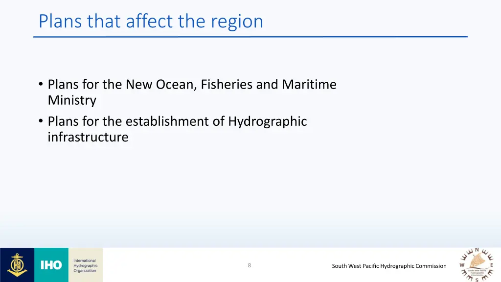 plans that affect the region