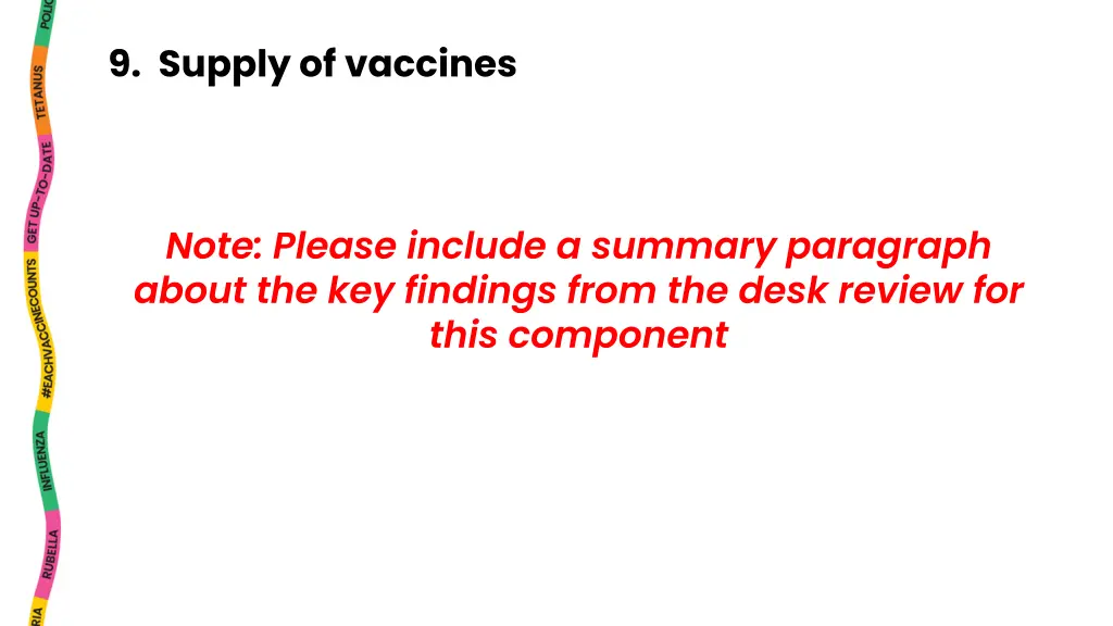 9 supply of vaccines 1