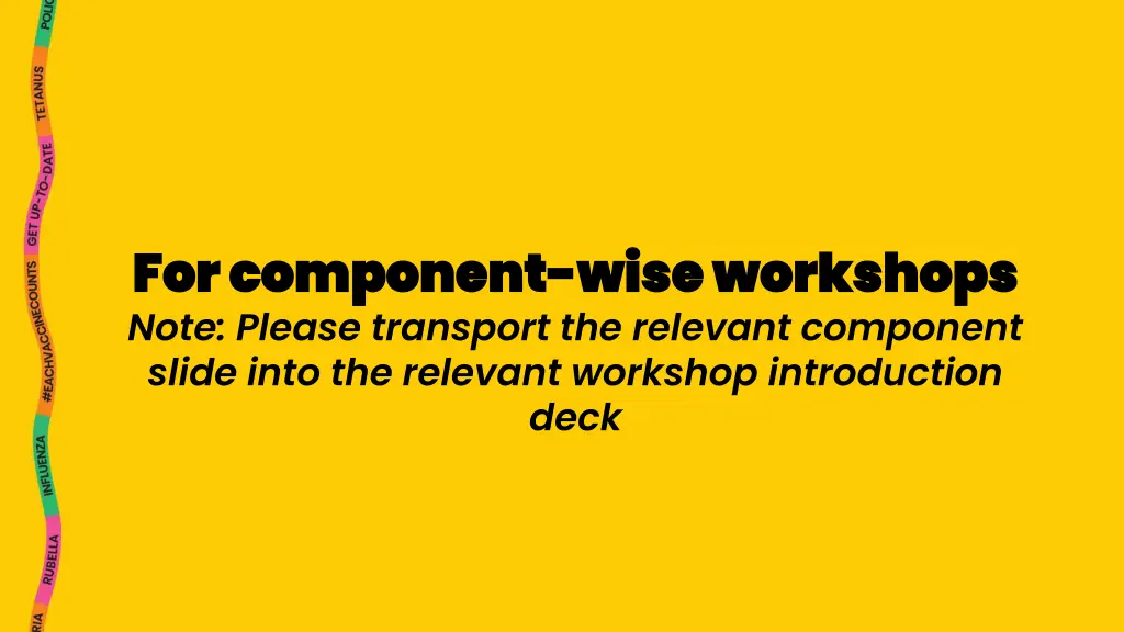 for component for component wise workshops note