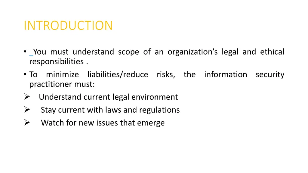 introduction