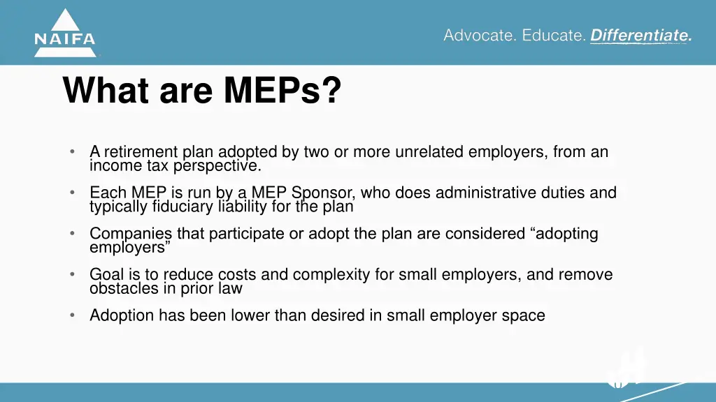 what are meps