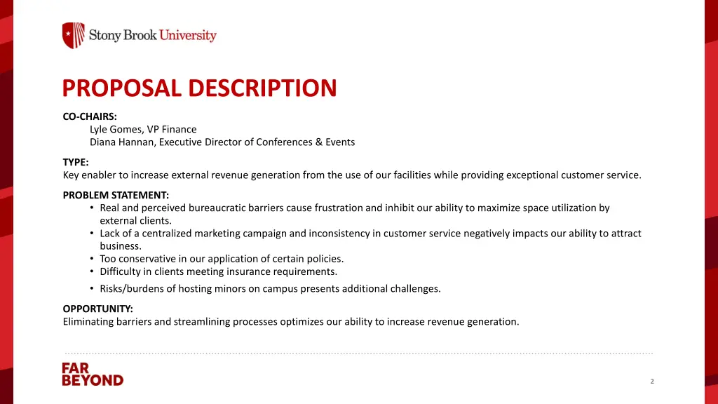 proposal description