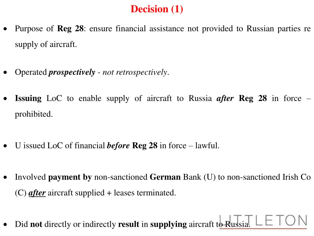 decision 1