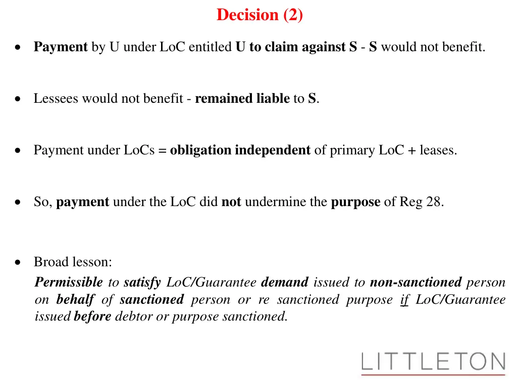 decision 2