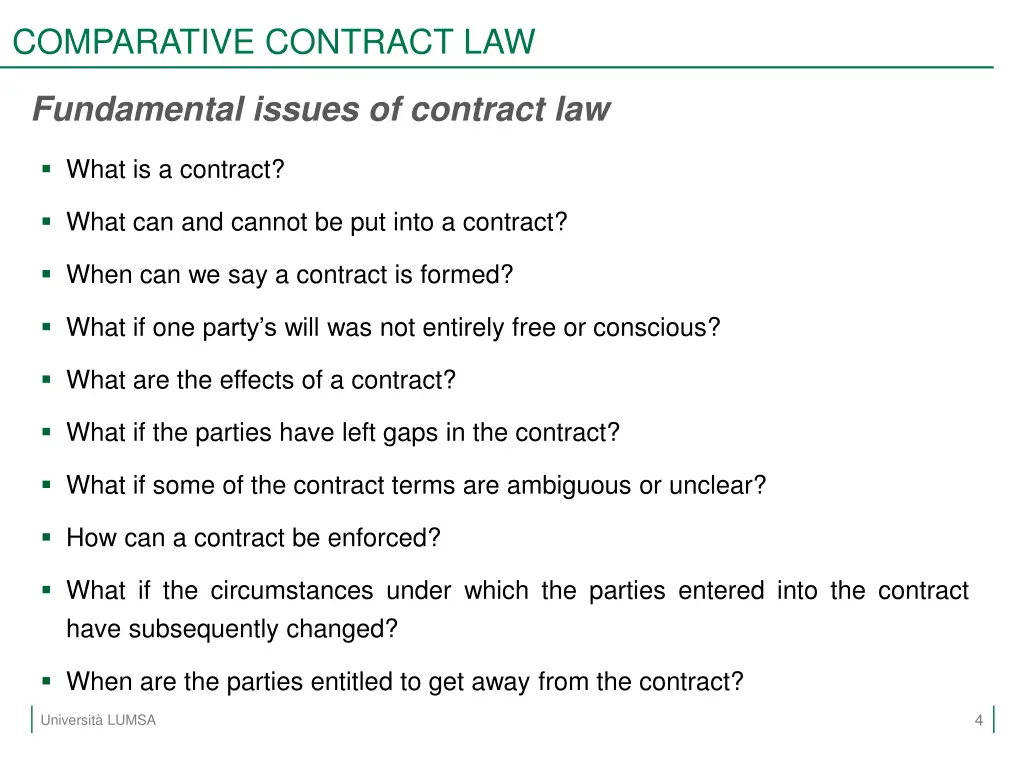 comparative contract law 2